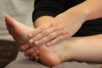Massage japonais des pieds